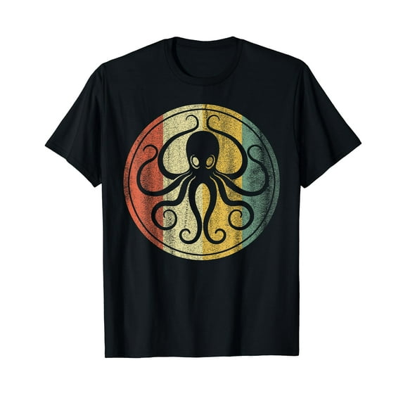 Retro, Vintage Sea Monster Octopus, Kraken & Cthulhu Shirt