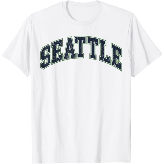 Retro Vintage Seattle Classic Design Lover Fans Shirt Unisex S-5XL Shirt