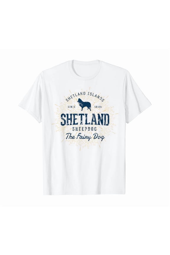Retro Vintage Shetland Sheepdog T-Shirt