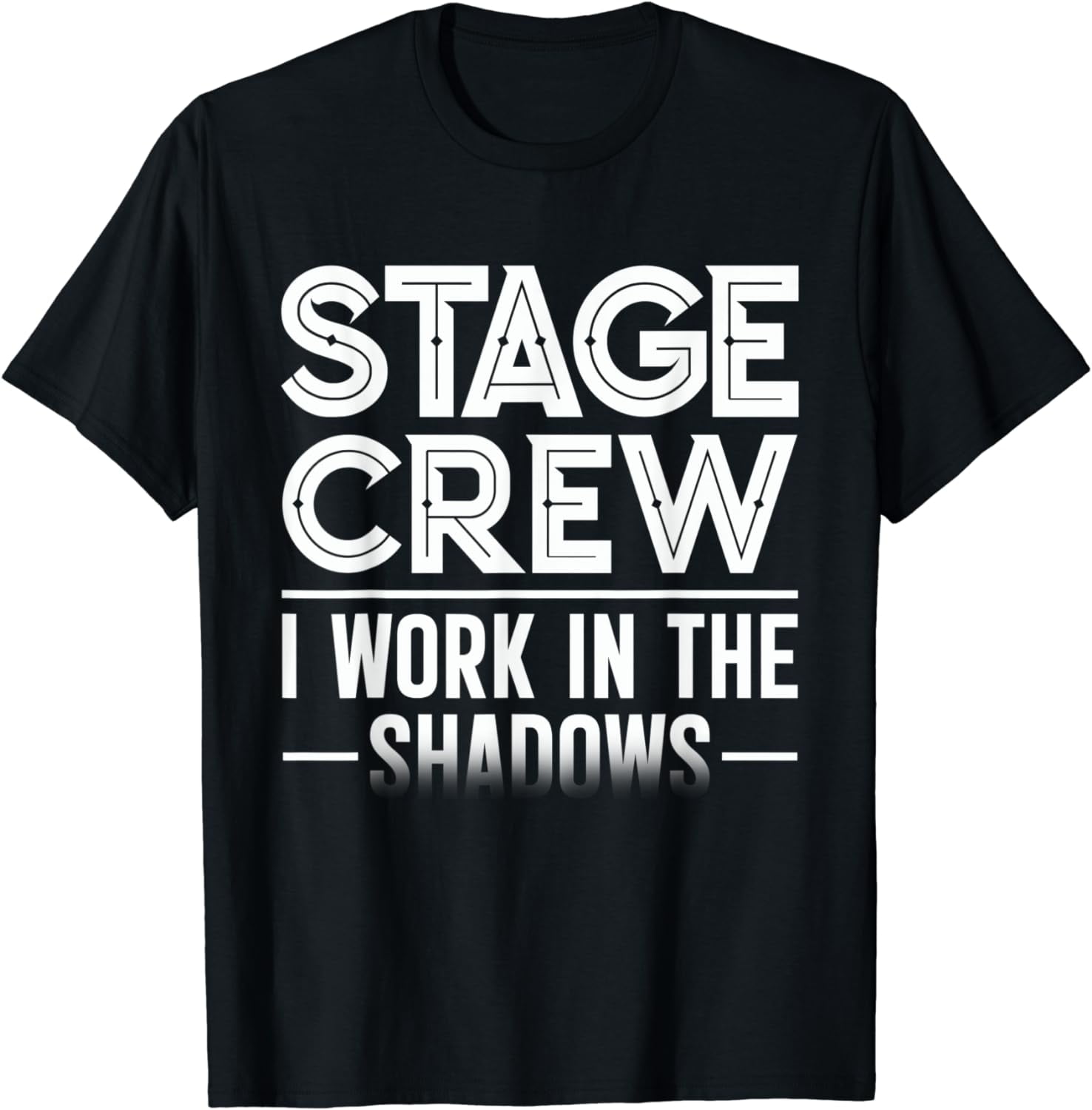 Retro Vintage Stage Crew Backstage Tech Week Theatre TShirt