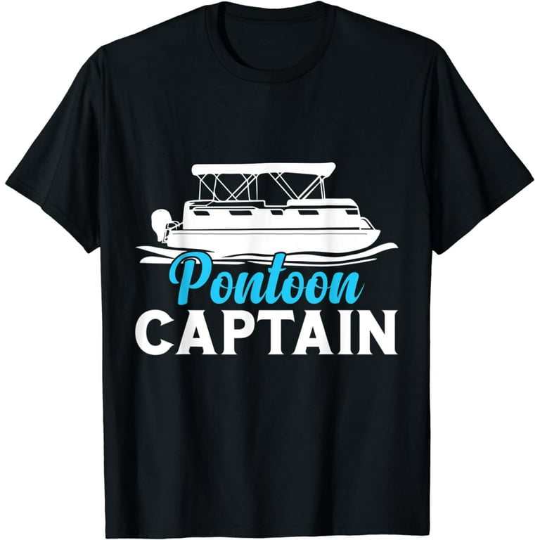 Vintage Pontoon Captain Shirt Funny Pontoon Boat T-Shirt Vintage Pontoon Captain Shirt Funny Pontoon Boat T-Shirt