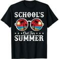 thumbnail image 1 of Retro Vintage Style Sunglasses Schools Out For Summer Dress T-Shirt Black Small, 1 of 3