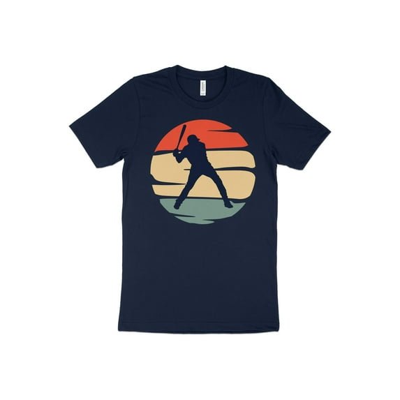 Retro Vintage Sunset Baseball Lover Gift Present Women Men T-Shirt Sports Mom Tee Baseball Mom Baseball Dad Mom to Be Mother Father T-Shirt