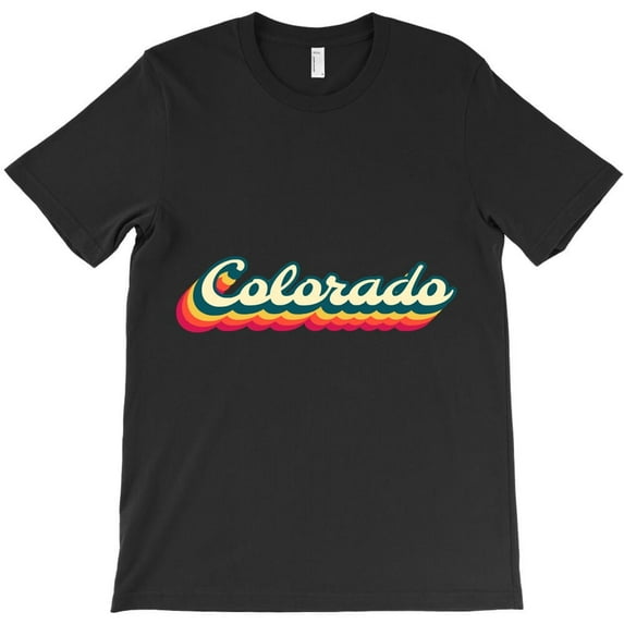 Retro Vintage Sunset Colorado Funny State Travel Souvenir Graphic H31340 Unisex T-Shirt, Up to 5XL Available
