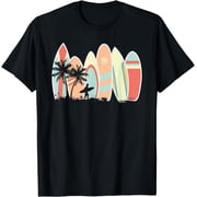 Retro Vintage Surfboard Surfing Surfboarder Wave Surfer T-Shirt