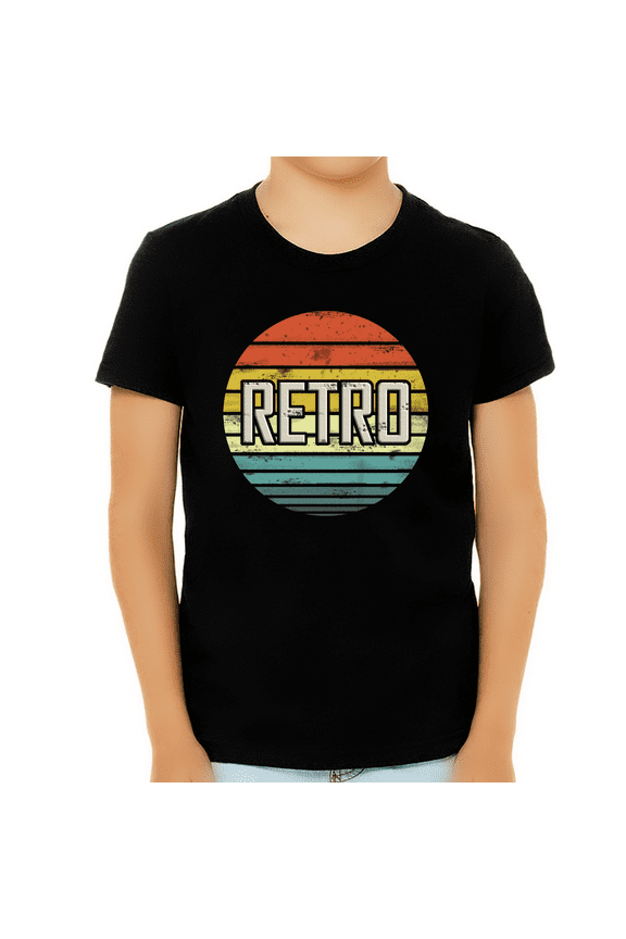 Retro Vintage Tees for Boys Retro Clothes Vintage T Shirts Retro Shirts for Boys Graphic Tees Vintage