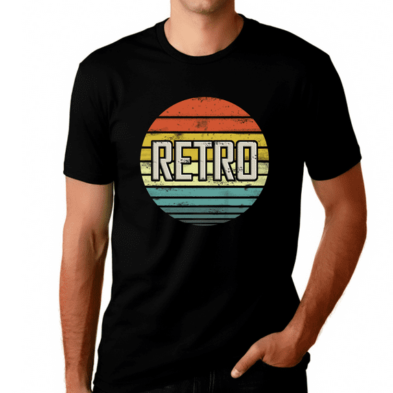 Retro Vintage Tees for Men - Vintage Clothes Vintage T Shirts Retro Shirts Graphic Tees Vintage