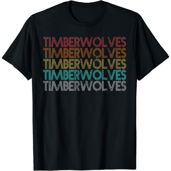 Retro Vintage Timberwolves T-Shirt
