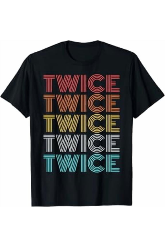 Retro Vintage Twice T-Shirt
