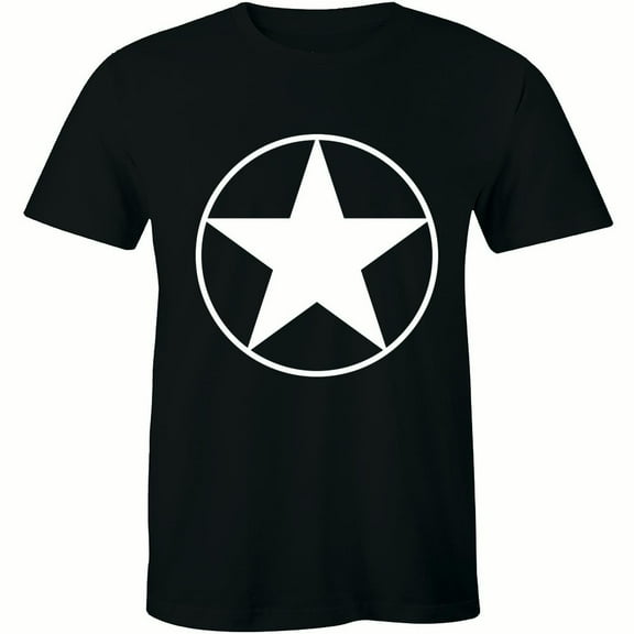Retro Vintage U.S. United States Army Military Star in Circle Mens T-Shirt