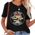thumbnail image 1 of Retro Vintage Van Life T-Shirt, 1 of 5