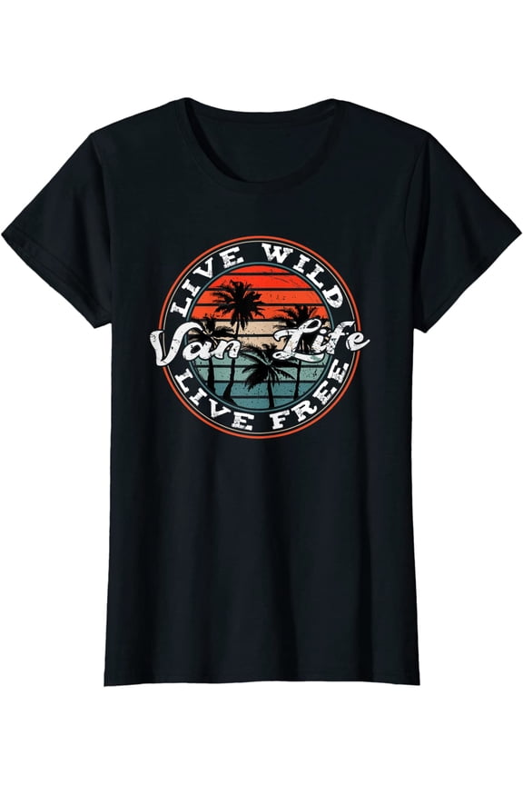 Retro Vintage Van Life T-Shirt
