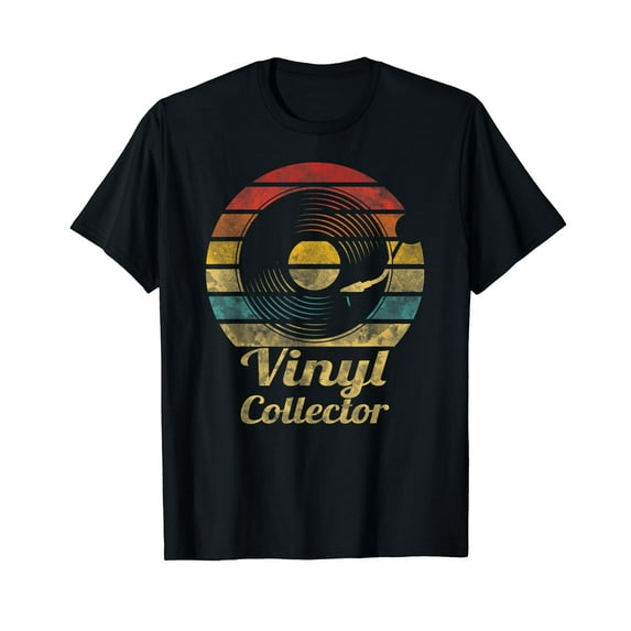 Retro Vinyl Collector Record Player T-Shirt