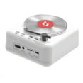 thumbnail image 1 of Retro Vinyl Record Bluetooth Speaker Mini Vintage Surround Sound Music Box Wireless Handsfree Call MP3 Player CD Player, 1 of 9