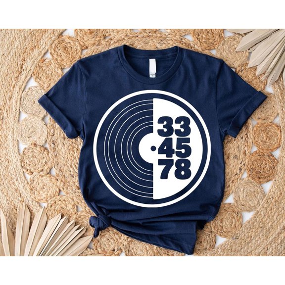 Retro Vinyl Record Graphic Tee: Music Lover Gift All Size S-5Xl