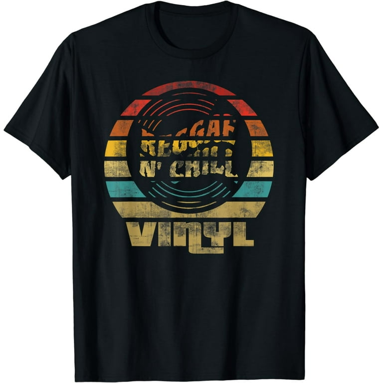 Vintage Distressed Vinyl Record Player T-Shirt Vintage Distressed Vinyl Record Player T-Shirt