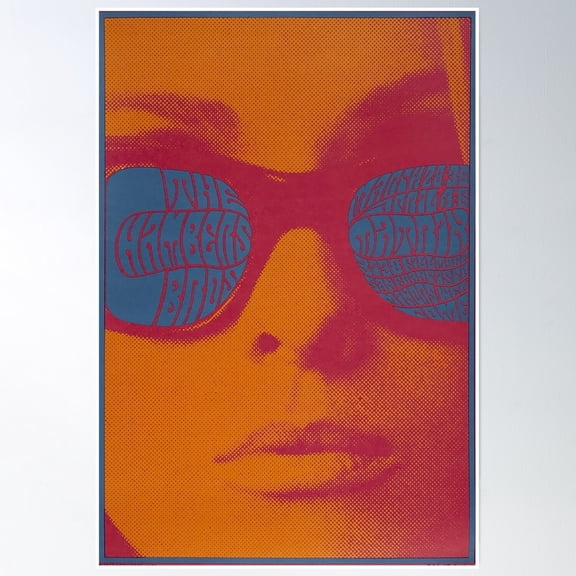 Retro Vision Poster Wall Art, Modern Wall Decor, 24x36 UNFRAMED