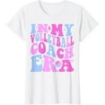 thumbnail image 1 of Retro Volleyball Coach Era Tee – Vintage-Inspired Motivational Coaching Shirt, for Passionate Players & Mentors | Breathable Sporty Casual Wear, 1 of 5