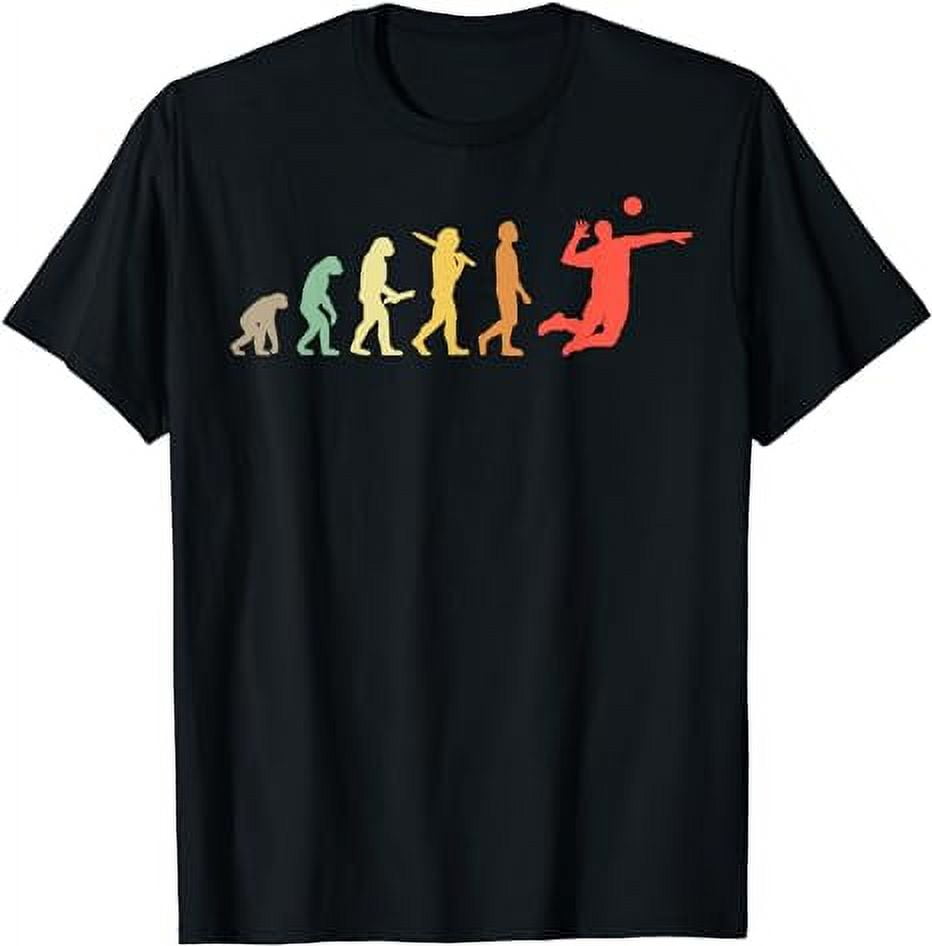 Retro Volleyball Evolution Gift For Volleyball Players T Shirt retro-volleyball-evolution-gift-for-volleyball-players-t-shirt