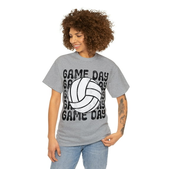 Retro Volleyball Game Day Shirt Vintage Volleyball Lover Gift T-Shirt