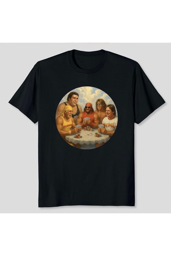 Retro WWE Wrestlers T-shirt, Sizes S-5XL - Gategoo