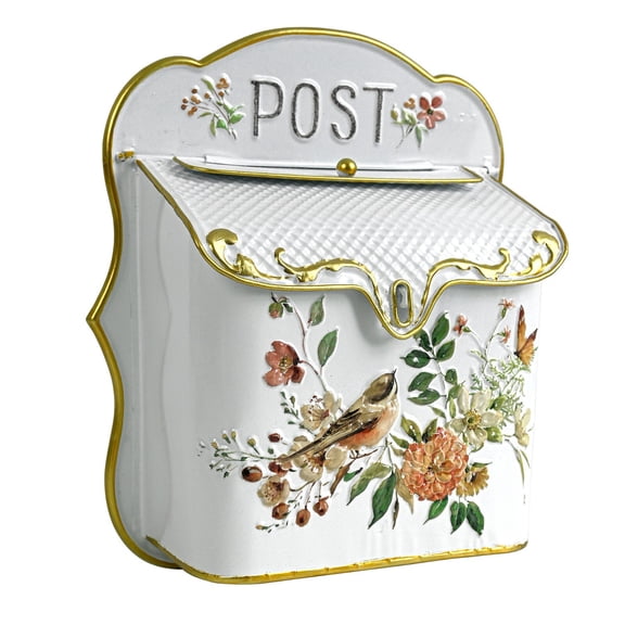 Retro Wall Mount Mailboxes Residentil Outside Front Door Porch Patio Decor