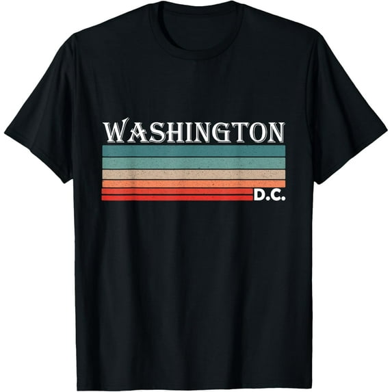 Retro Washington D.C. DC Souvenir Gift T-Shirt