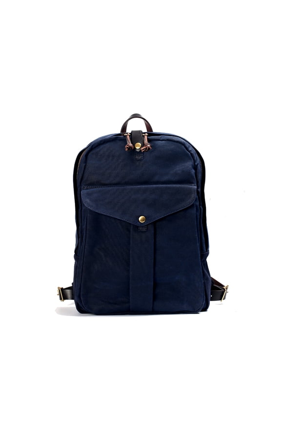 Retro Waterproof 15OZ Heavy Oil Wax Canvas 24*47*12cm Backpack