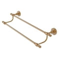 thumbnail image 1 of Retro Wave Collection Double Towel Bar - Brushed Bronze / 18 Inch, 1 of 10