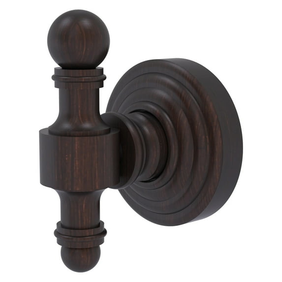 Retro Wave Collection Robe Hook in Venetian Bronze