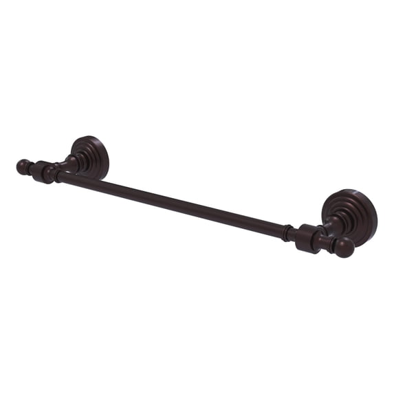 Retro Wave Collection Towel Bar - Antique Bronze / 24 Inch