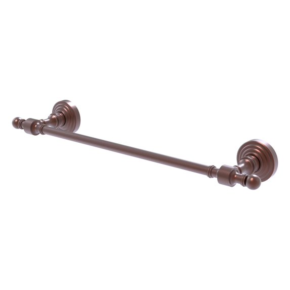 Retro Wave Collection Towel Bar - Antique Copper / 24 Inch