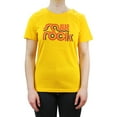 thumbnail image 1 of Retro Wave Short Sleeve T-Shirt [Yellow], 1 of 3
