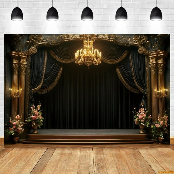 Retro Wedding Photography Backdrop Flowers Vintage Wall Curtain Bride Portrait Bridal Shower Party ration Photo Background