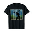 thumbnail image 1 of Retro Wendigo - Original Skinwalker Cryptid Spirit Artwork Black T-Shirt, 1 of 5