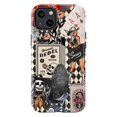 thumbnail image 1 of Retro Western Rebel Collage iPhone Case, Cowgirl, Skull, Beer & Matchbox Pin-Up Art – Sassy Vintage Tattoo Aesthetic Phone Cover for iPhone 16 15 14 13 12 11 Pro Max Plus Mini, 1 of 6