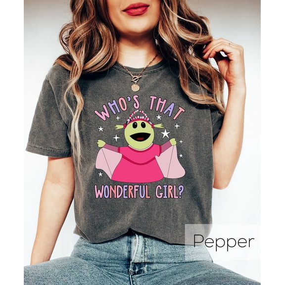 Retro Who's that Wonderful Girl Shirt, Who's that Wonderful Girl Shirt, Trendy Shirt, Cartoon Shirt, Cartoon Princes Shirt All Size S-5Xl