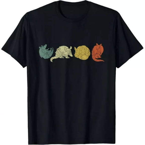 Retro Wildlife Nature Animal Lover Wild Armadillo T-Shirt Unisex S-5XL Hot Trending Shirt, Vintage Birthday Gift
