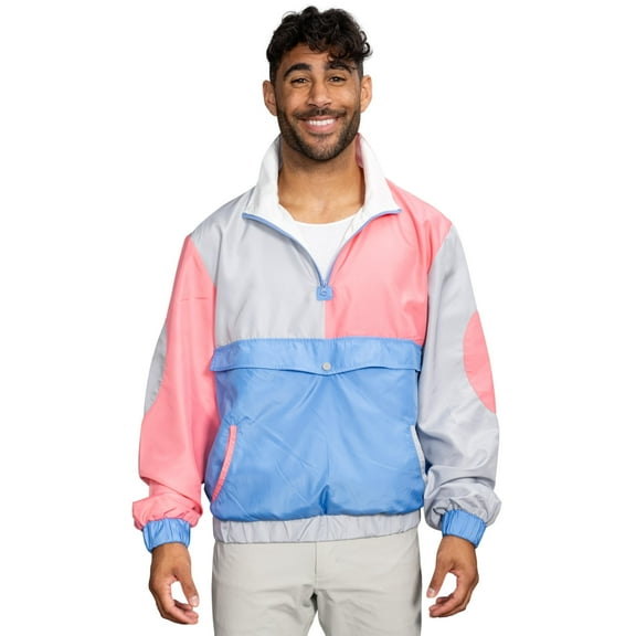 Retro Windbreaker Jacket Lightweight 80s & 90s Colorful Designs