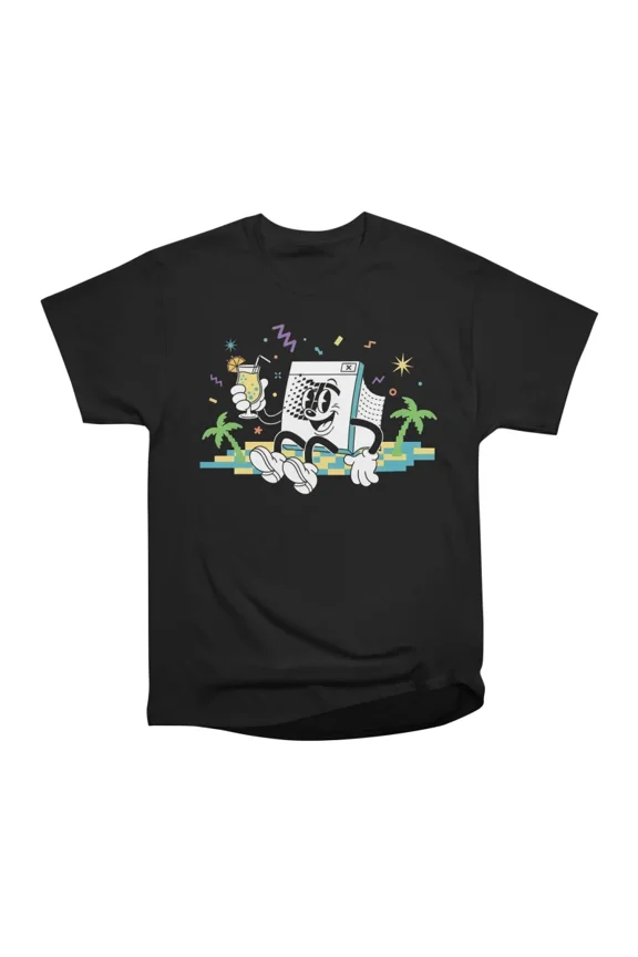 Retro Windows 95 Summer Fun T-Shirt Tee Gift For Him Merch For Her Apparel For Friend