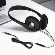 Retro Wired Over-Ear Headphones, Lightweight Vintage Style for Music & Photography