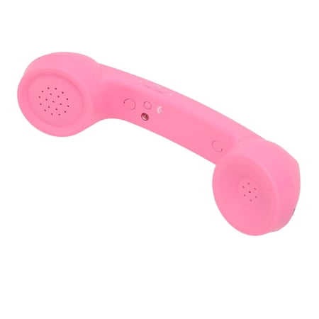Retro Wireless Bluetooth Phone Handset, HD Speaker and Microphone Cell Phone Receiver with Button Control for Cellphones and Computers