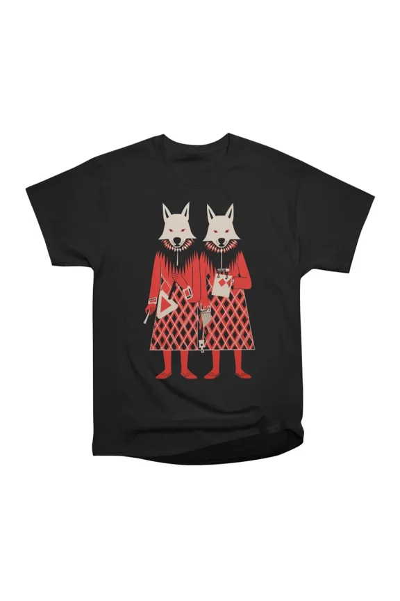Retro Wolf Disguise T-Shirt Tee Gift For Him Merch For Her Apparel For Friend