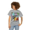 thumbnail image 1 of Retro Women's Football T-shirt Womens Trendy Cute Shirt Female Game Day Gray 3XL Tee, 1 of 6