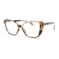 thumbnail image 1 of Retro Womens Classy Oversized Rectangular Cat Eye Reading Glasses Tortoise +2.50, 1 of 4