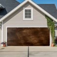 thumbnail image 1 of Retro Wooden Board Garage Door Cover Banner 6 x 13 FT, Western Country Farmhouse Brown Wood Garage Door Curtains Backdrop with Grommets for Indoor Outdoor Wall Party Porch Yard Decorations Background, 1 of 9