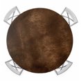 thumbnail image 1 of Retro Wooden Board Round Tablecloth for 36-44 Inch Tables,Fitted Table Cover with Elastic Edge,Western Country Farmhouse Brown Wood Waterproof Outdoor Table Cloth Protector for Patio Garden Dinner, 1 of 9