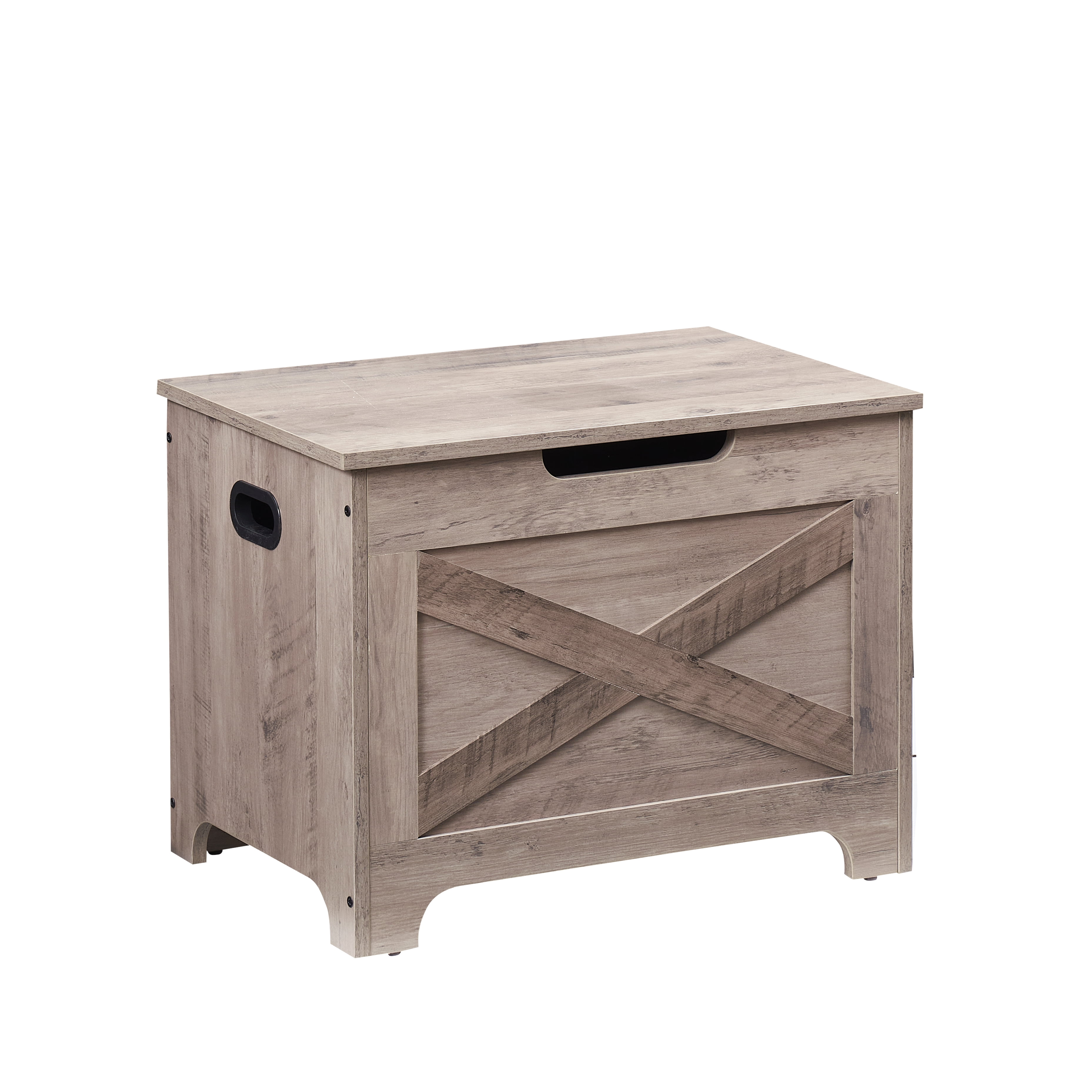 Retro Wooden Chest, Wooden Storage Trunk Storage Bench, 23.6" Wooden ...