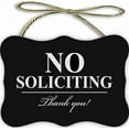 thumbnail image 1 of Retro Wooden Signs/No Solicitors Wood Sign,Wall Art Decor Wooden Signs 8x12 INCH, 1 of 5