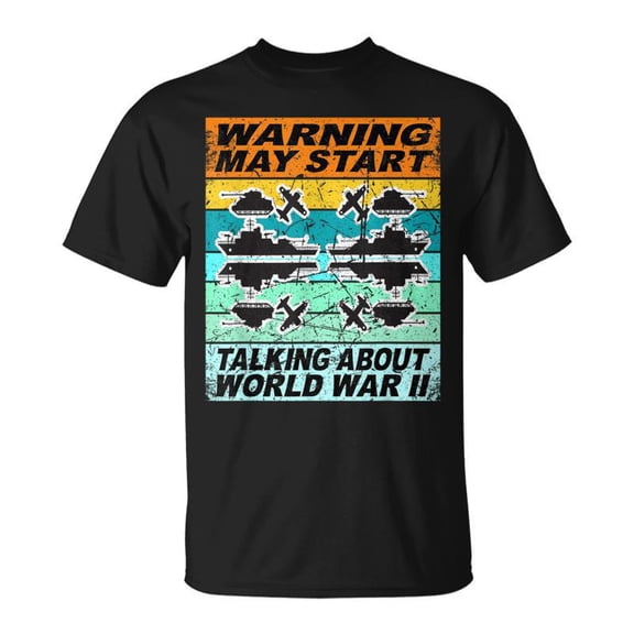 Retro World War 2 Memorabilia World War Ii Ww2 Gear TShirt